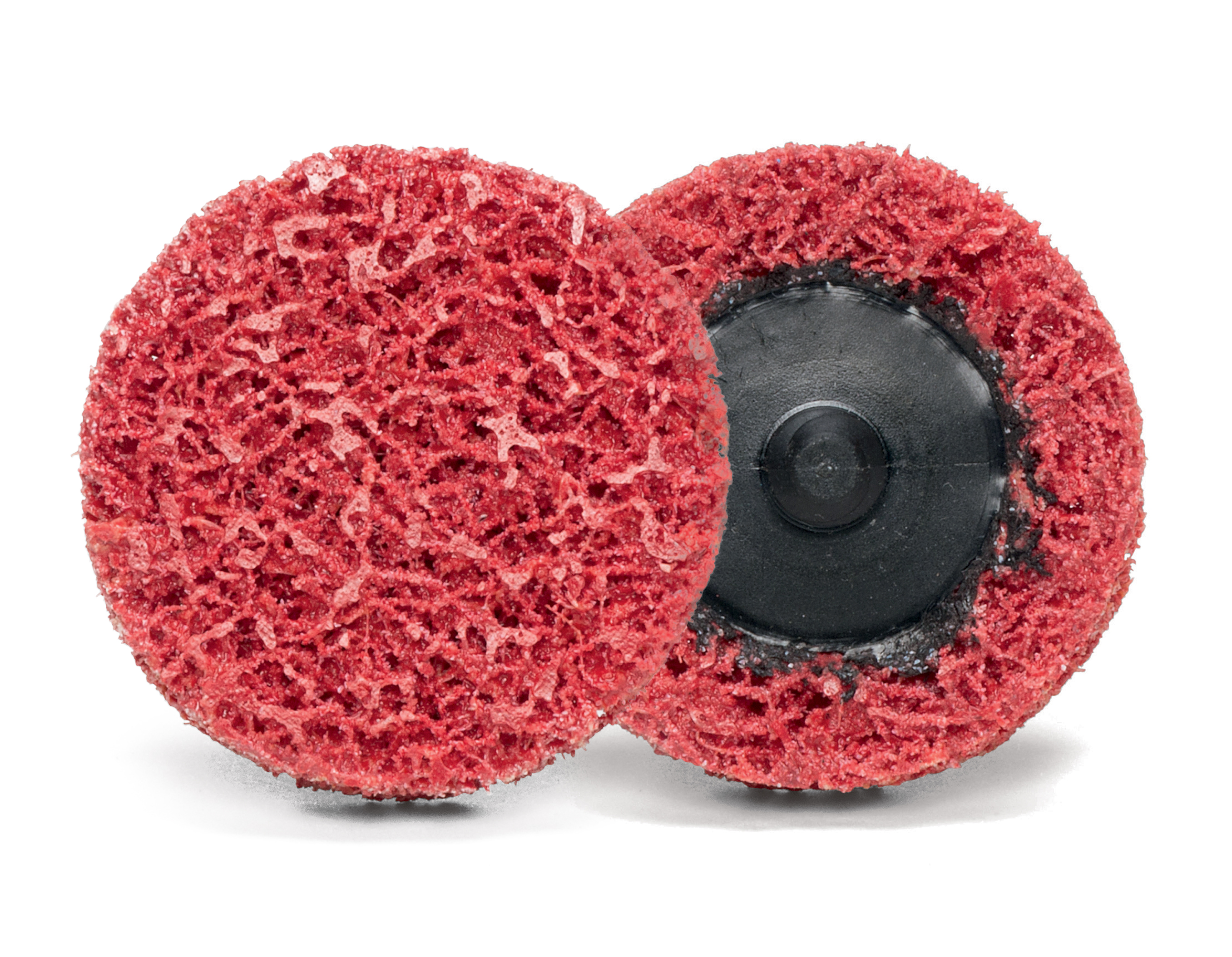 RED CERAMIC QUICK STRIP DISC 3"